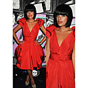 Lily Allen's Hairstyle - Capless Short High Quality Synthetic Light Black Bob Hair Wig