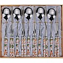 5-pc High Quality Ceramic Handle Kitchen Tableware set (0612-TU-08)