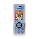 x3001 Dual Band super mini mobile bleu et blanc (carte 2GB TF) (sz05120048)