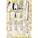 4-PC de luxe gérer la vaisselle en céramique de cuisine (0612-TF-08)