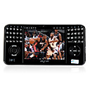 D01 Dual Card Bluetooth Touch Screen FM TV Games Cell Phone Black (2GB TF Card)