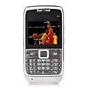 E71 quad estilo de banda dual tarjeta de teléfono celular con bluetooth negro (tarjeta de 2GB TF) (szsh072)