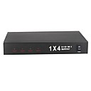 HDMI Splitter  1X4 Compatible HDMI 1.3b(SMQC090)