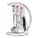 6-PC de luxe gérer la vaisselle en céramique de cuisine (0612 -TD-28)