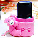 cute cartoon porco modelo de telefone celular titular presente de Natal (ceg1063)
