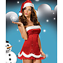 vrouwen charmante sexy kostuum voor kerst kostuums - gratis verzending (0620-cl-738)