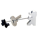 Walk the Dog Zinc Alloy Key Chain (CEG1028)(Start From 10 Units)