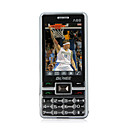 T9 dual card dual band touch screen cellulare nero e argento (2GB TF card) (sz05450316)