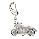 motorfiets motor mascotte opknoping decoratie sleutelhanger klok horloge (ceg379)