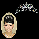 magnífico claro cristales tiara de novia de la boda (hg0803)