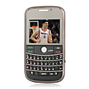 9000 Quad Band Dual Card Dual Standby JAVA Trackball QWERTY Keypad Bar Cell Phone Black (2GB TF Card)(SZ05440172)