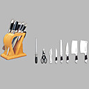 9-pc acciaio ad alto tenore di carbonio coltello da cucina set posate - la spedizione gratuita (0708-y2009)