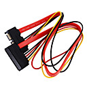 SATA 7+15P Data+Power Extension Cable (54cm Length)