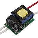  gu10 1 * 3w 650 ~ 700mA constante driver regulamentada correntes levou (85 ~ 265V de entrada)