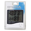 thermomètre lcd horloge numérique et hygromètre