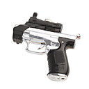 pistola de gas butano en forma de antorcha jet ligero con láser rojo (colores surtidos)