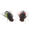 práctica realista broma volar pegajoso y gusanos (colores surtidos 2-Pack)
