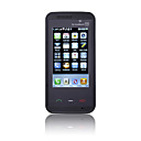 Zoho W5530 Dual Card Dual Camera Quad Band with WIFI JAVA TV Function Flat Touch Screen Cell Phone Black (2GB TF Card)