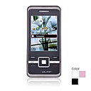 715 dupla do cartão bluetooth fm touch screen celular slide (cartão de 2GB TF) (sz05150897)