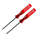 2-Piece Cross and Trigram Screw Drivers Kit for Nintendo DS, DS Lite and Wii