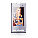 c7000 + Dual-SIM-Karte Quadband-Dual-Kamera Taschenlampe TV java wifi 3,0 Zoll Flat Touch Screen Handy schwarz (sz04581223)