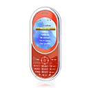 v7 quad metálico de la tarjeta de doble banda de covers de naranja teléfono celular y plata (tarjeta de 2GB TF) (sz04581034)