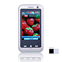W900 doppio della carta doppia fotocamera quad band wifi java tv flat touch screen del telefono cellulare (2GB TF card) (sz00720628)