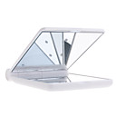 Pocket Make-up Mirror with LED Lighting (White)