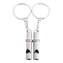 inoxidável chaveiros amantes (apitos / 2 peças-set)