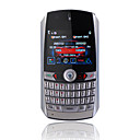 Saga F1 Dual-Karte QWERTY Tastatur tv Handy schwarz (2GB Karte tf) (sz00510212)