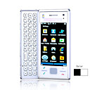 X2 Quad Band Dual Card JAVA Qwerty Keypad Dual Camera Dual Flashlight Touch Screen Cell Phone (2GB TF Card)