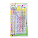 Cute Bear Glitter Gel Pen 2-Pack with 10-Pack Refills