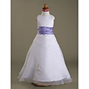 SALIMAH - Vestido de Florista de Organza y Satén
