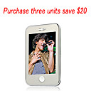 2GB/4GB/8GB 2,8 polegadas touch screen moda estilo câmera MP4/MP3 player digital / três cores / três peças por pacote (szm519)