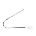 usb collo flessibile alimentato clip-on da 10 led luce tastiera (118 centimetri-cavo)