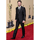 2010 Oscar Keanu Reeves Taste 1 Mitte-entlüftet Kerbe am Revers tragen Standard Bräutigam / Smoking / Herrenanzug Jacke und Hose