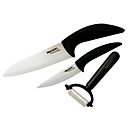 High Quality Black Ceramic Knife 3-piece Set (0773-BC-TUA3046P)