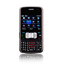 500 WiFi quad bi-bande double carte tv veille java trackball design clavier QWERTY bar de mobile noir (2 Go Carte TF) (sz05440503)
