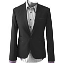 1 Button Non-Vented Notch Lapel Wool Groom Wear/ Tuxedo/ Men's Suit Jacket and Pants