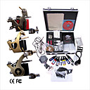Professional Tattoo Machine Kit Completed Set With 3 Tattoo Gun Machines