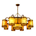 Elegant Column 8-light Hanging Chandelier(0860-D-8802-8+4)