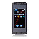 fy5900 tarjeta dual de doble cámara de banda cuádruple función TV de pantalla plana táctil del teléfono celular gris (tarjeta de 2GB TF) (sz00720763)