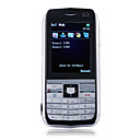 E2000 Dual Card Quad Band Dual Camera TV Function JAVA Projector Cell Phone Black (2GB TF Card)