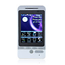 minig3 (W3) dual card dual quad band telecamera wifi con trackball appartamento srceen tocco del telefono delle cellule bianche (2GB TF card) (sz00720