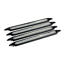 Car Auto Bumper Guard Protective Slim - - Inlay Jewel Crystal - Metal - Durable Plastic lk-06