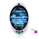 i5 dual quad band doppia scheda flash della fotocamera bluetooth moda ovale touch screen del telefono cellulare (2GB TF card) (sz04581399)