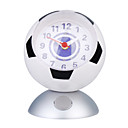 Football Shaped Nightlight Table Analog Clock