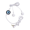 White Earphone with Line Controller for PSP (3.5mm Jack)
