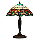 Lámpara de mesa Tiffany Floral - KEMPEN