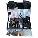Livraison gratuite tatouage kit machine série complète avec 3 mitrailleuses de tatouage (0359-5.26-53)